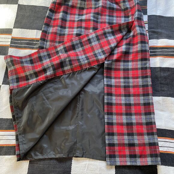 Vintage 90’s Crazy Horse Liz Claiborne Plaid Maxi Skirt. Size 14. Excellent! - Picture 3 of 10
